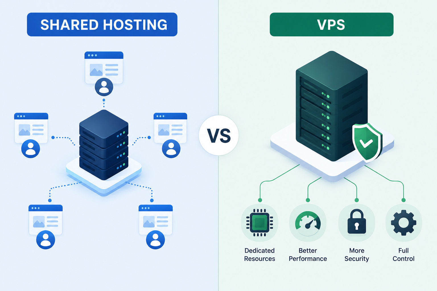 Comparing USA VPS to Other Hosting Options